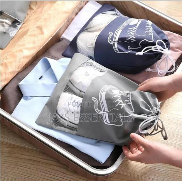 2pc Portable Shoe Storage Bags - thumbnail 3