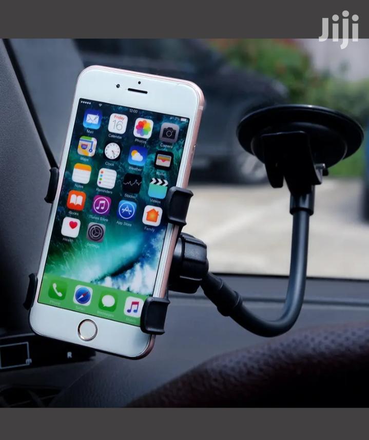 New Windscreen Long Neck Phone Holder