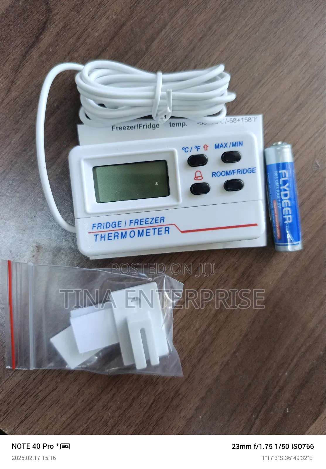 Fridge/Freezer Thermometer