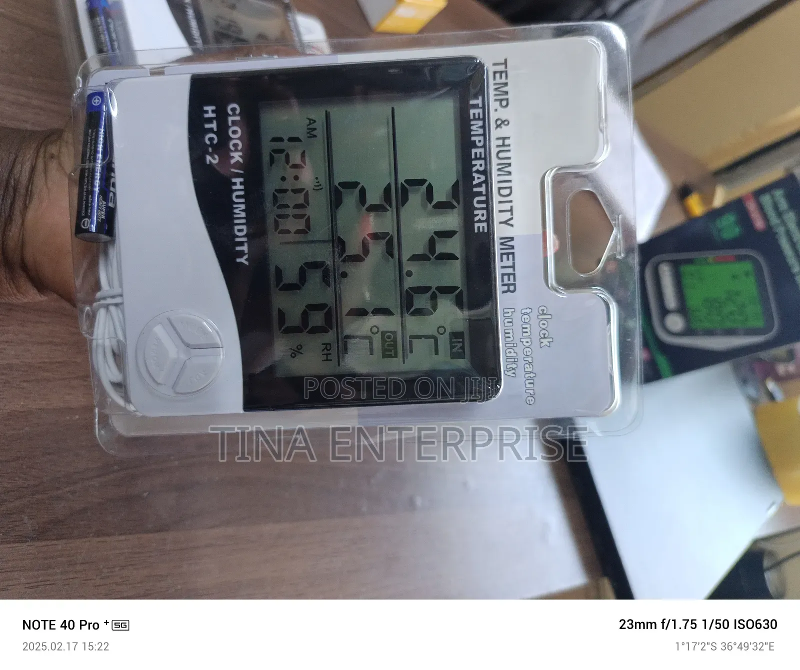 Temperature&Humidity Meter(Htc-2)