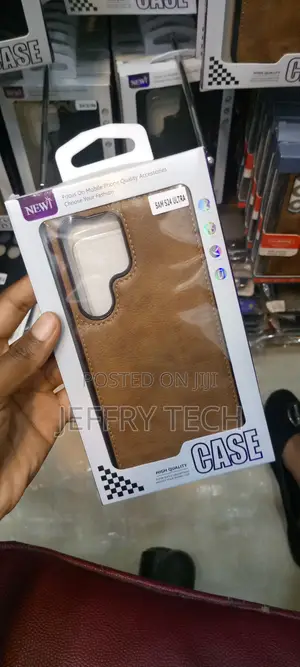 Samsung Galaxy S24 Ultra Slim Leather Back Case