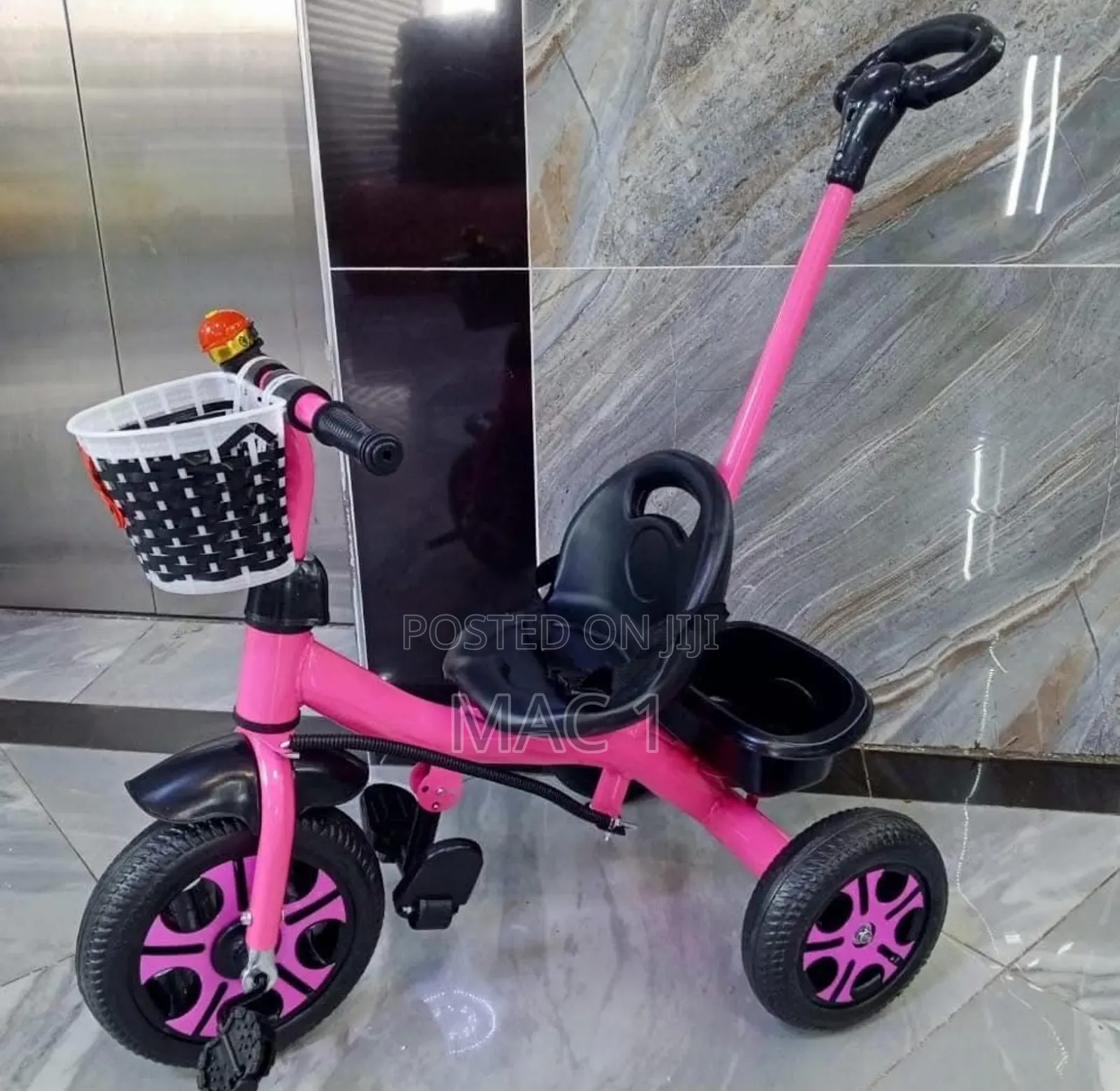 Kids Tricycle With Push Handle
