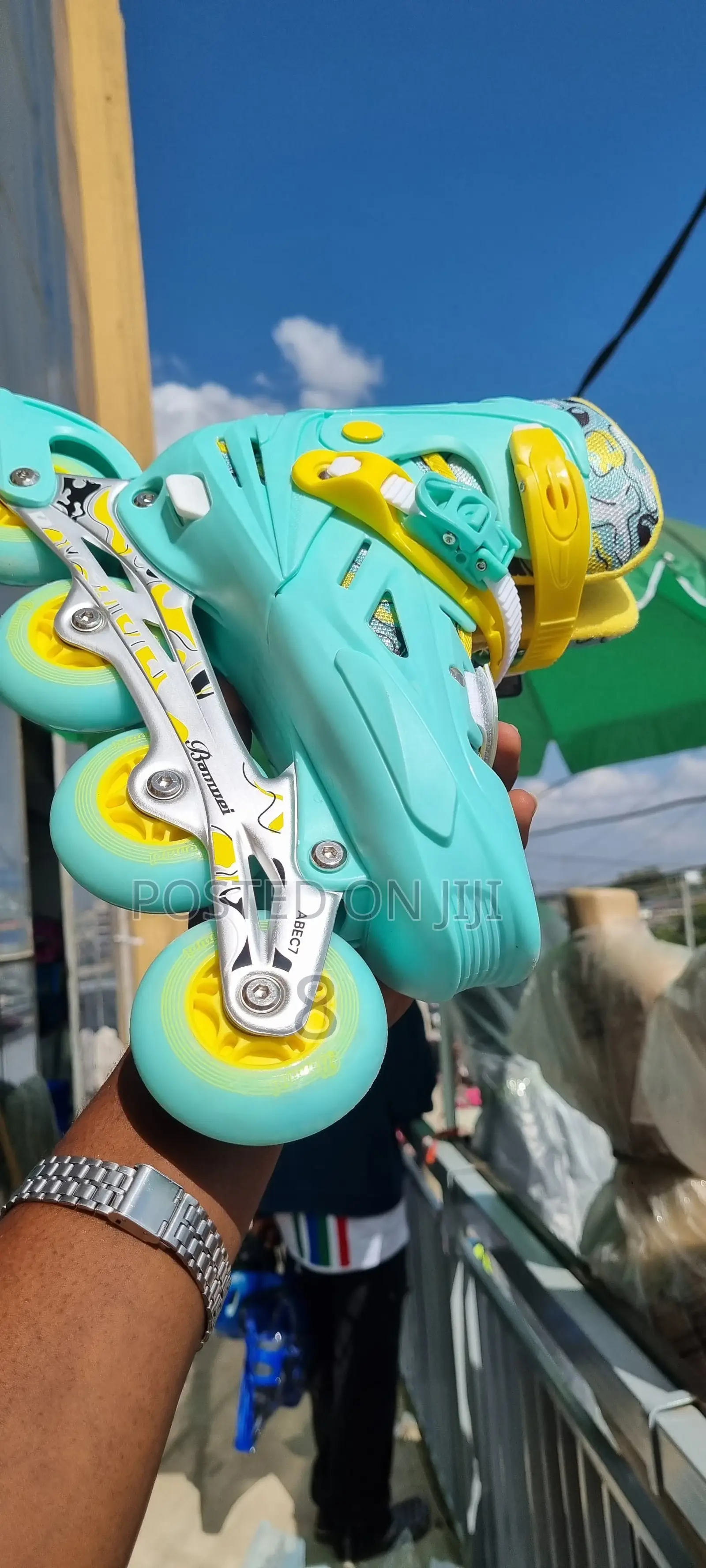 Adjustable Kids’ Inline Skates – Full Set for Beginners