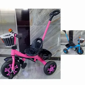Kids Tricycle With Push Handle