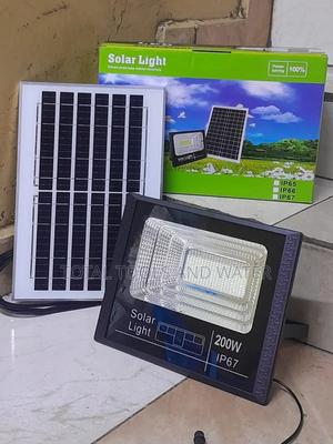 Outdoor 200W Solar Street Light Plus Solar Panel 6V Rated - thumbnail 2