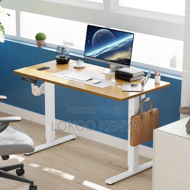 Office Desk: Adjustable Height Office Desk - thumbnail 5