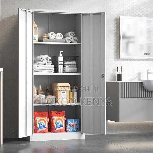 Office Cabinet: Full-Door Metallic Office Storage Cabinet