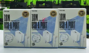 Tecno U180TKA+C11 18W Type C Compact Charger