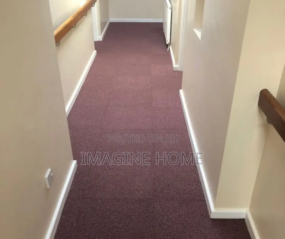 Wall to Wall Carpet Maroon Color