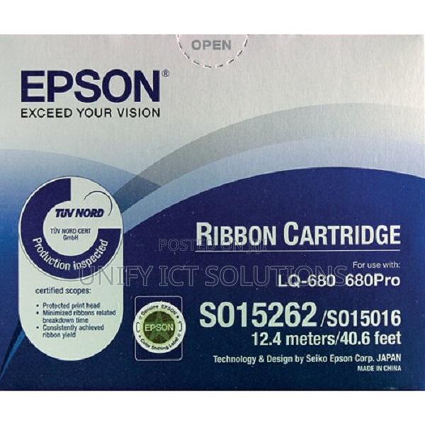 Epson LQ-680 Ribbon Cartridge - C13S015262