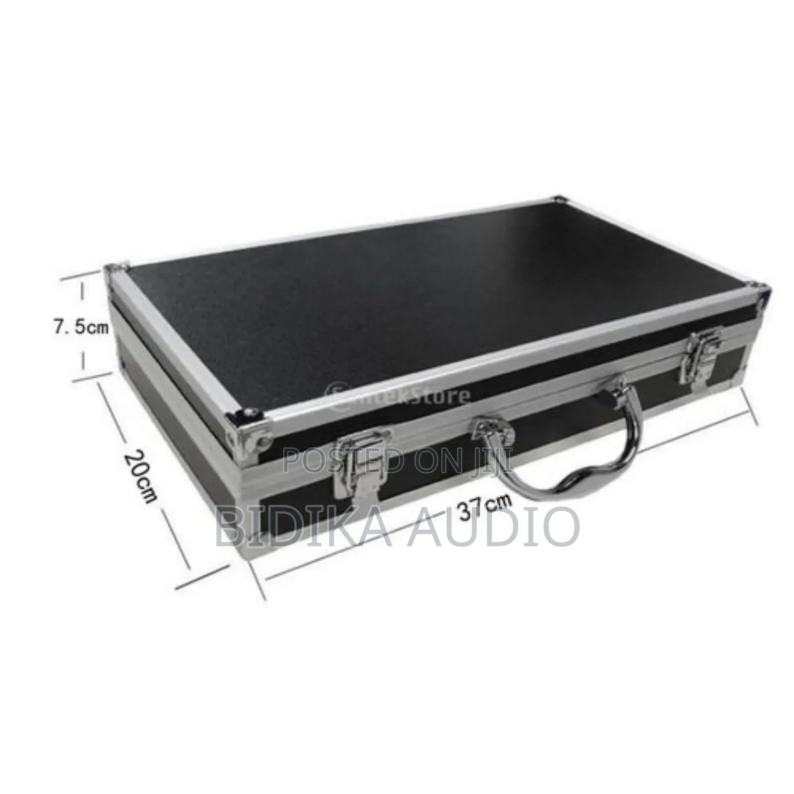 Wireless Microphone Carrying Case Hard Shell Instrument Box