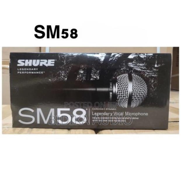 Shure Sm 58 Precision Crafteed Vocal Microphone - main view