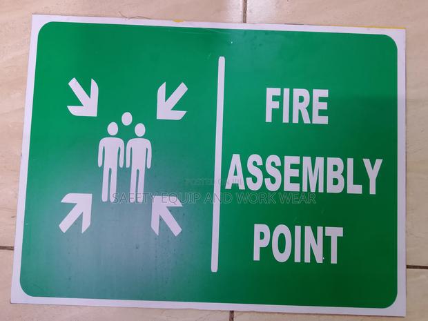 Fire Assembly Point Sign - main view