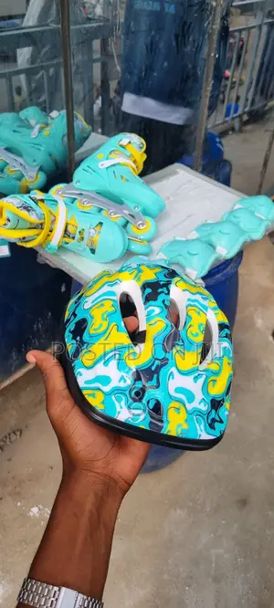 Durable Kids’ Inline Skates With Adjustable Sizing