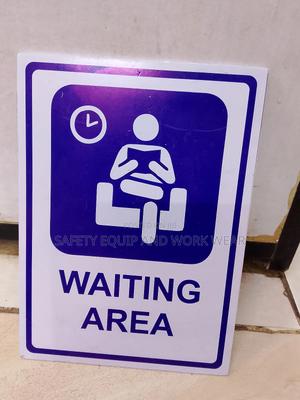 Waiting Area Signage - thumbnail 2