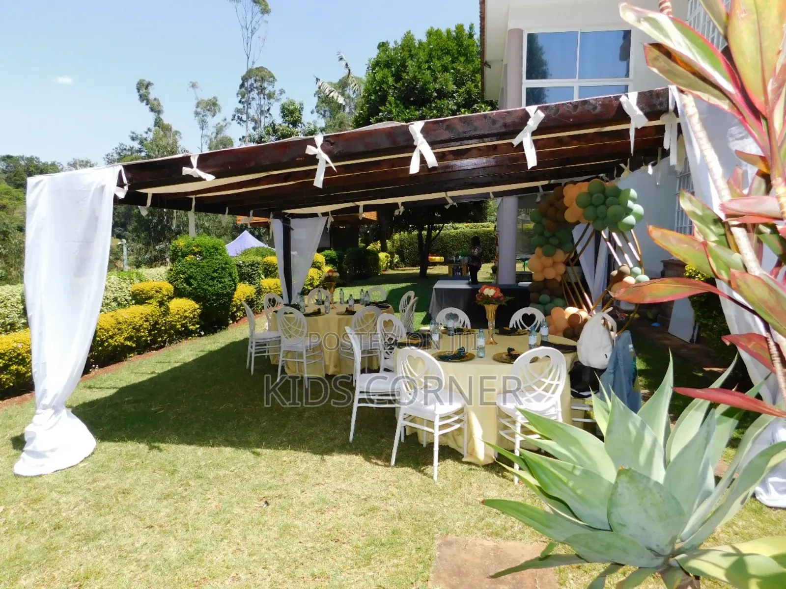 Wooden Pagola Tent Hire
