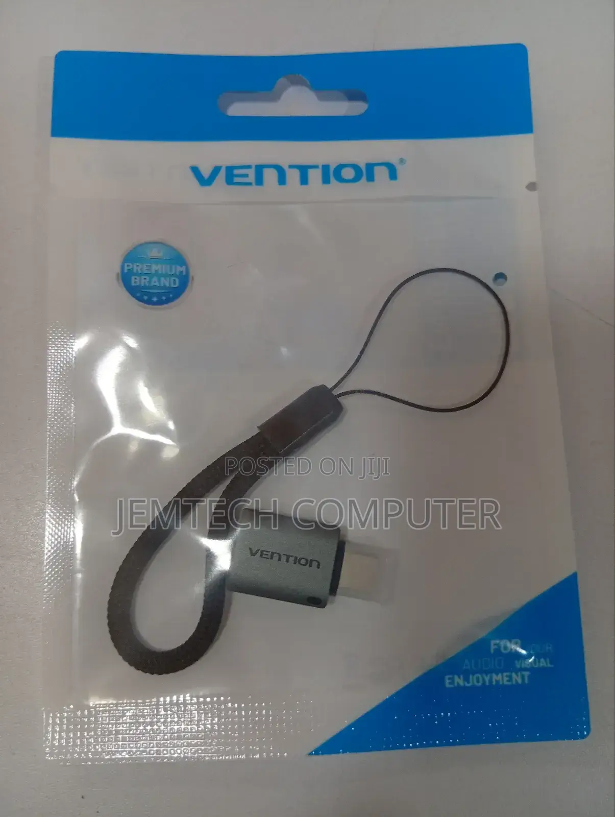 Vention USB-C Male to USB 3.0 Female OTG Adapter Gray