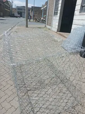 Galvanized Gabion Boxes.