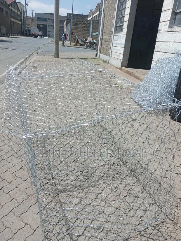 Galvanized Gabion Boxes. - main view