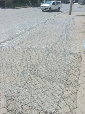 Galvanized Gabion Boxes.