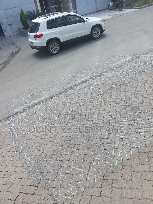 Galvanized Gabion Mattress.