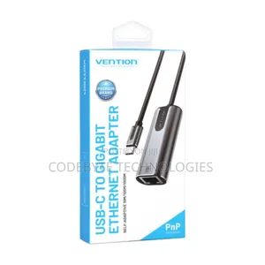 Vention USB-C to Gigabit Ethernet Adapter 0.15M Gray