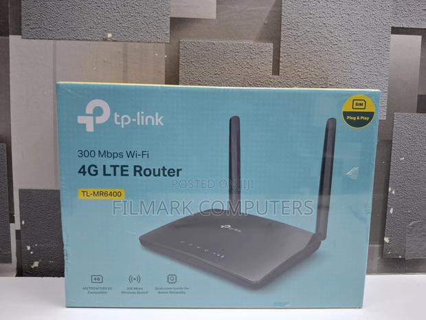 Tp-Link TL-MR6400 300mbps Wireless N 4G LTE Router 1 X WAN