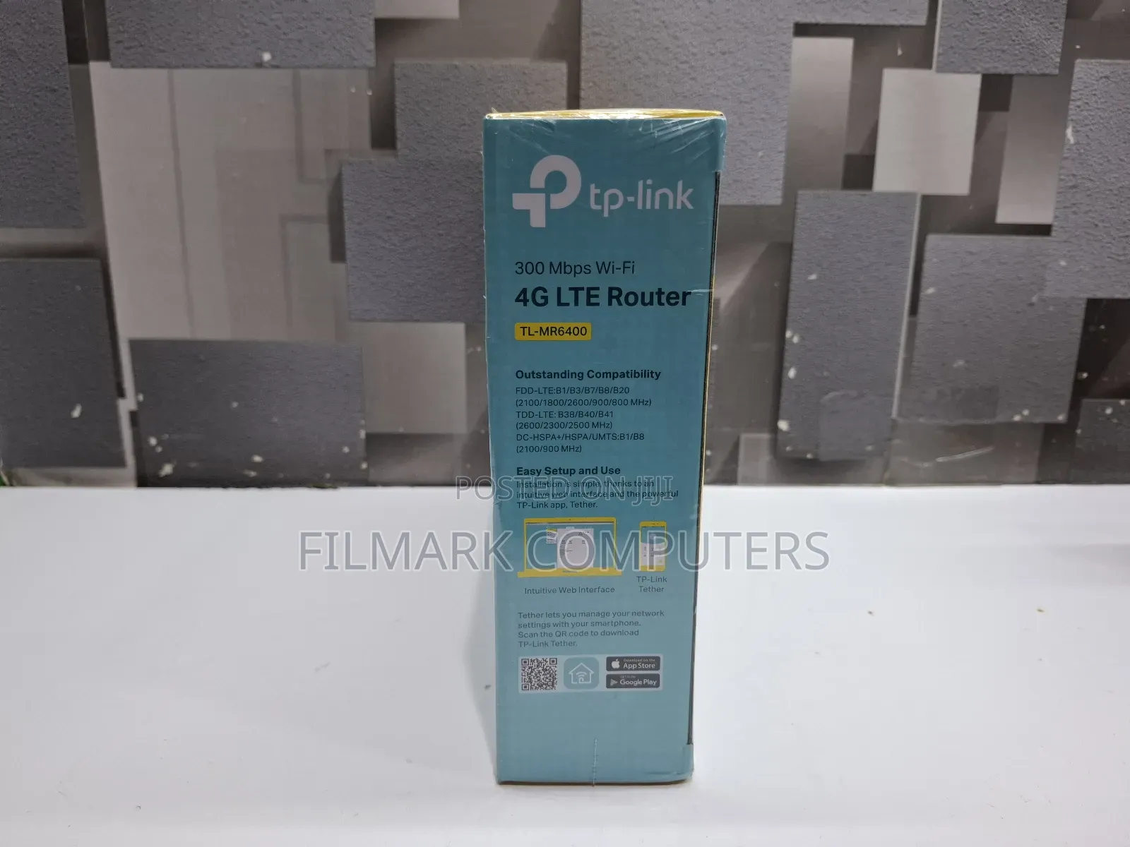 Tp-Link TL-MR6400 300mbps Wireless N 4G LTE Router 1 X WAN