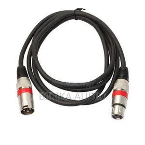 1m 3pin XLR Male to XLR Female MIC Shielded Cable