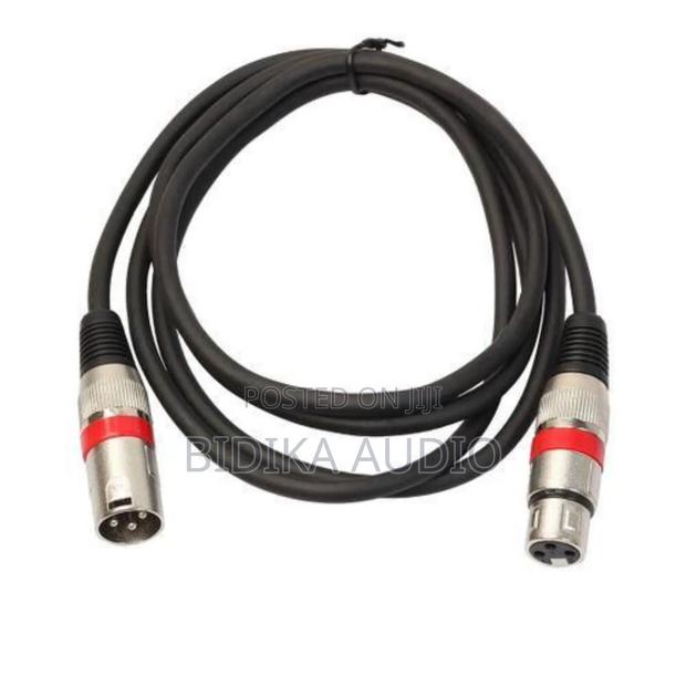 1m 3pin XLR Male to XLR Female MIC Shielded Cable