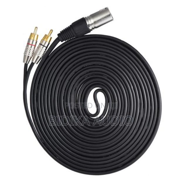 XLR Male to 2rca Male Audio Cable