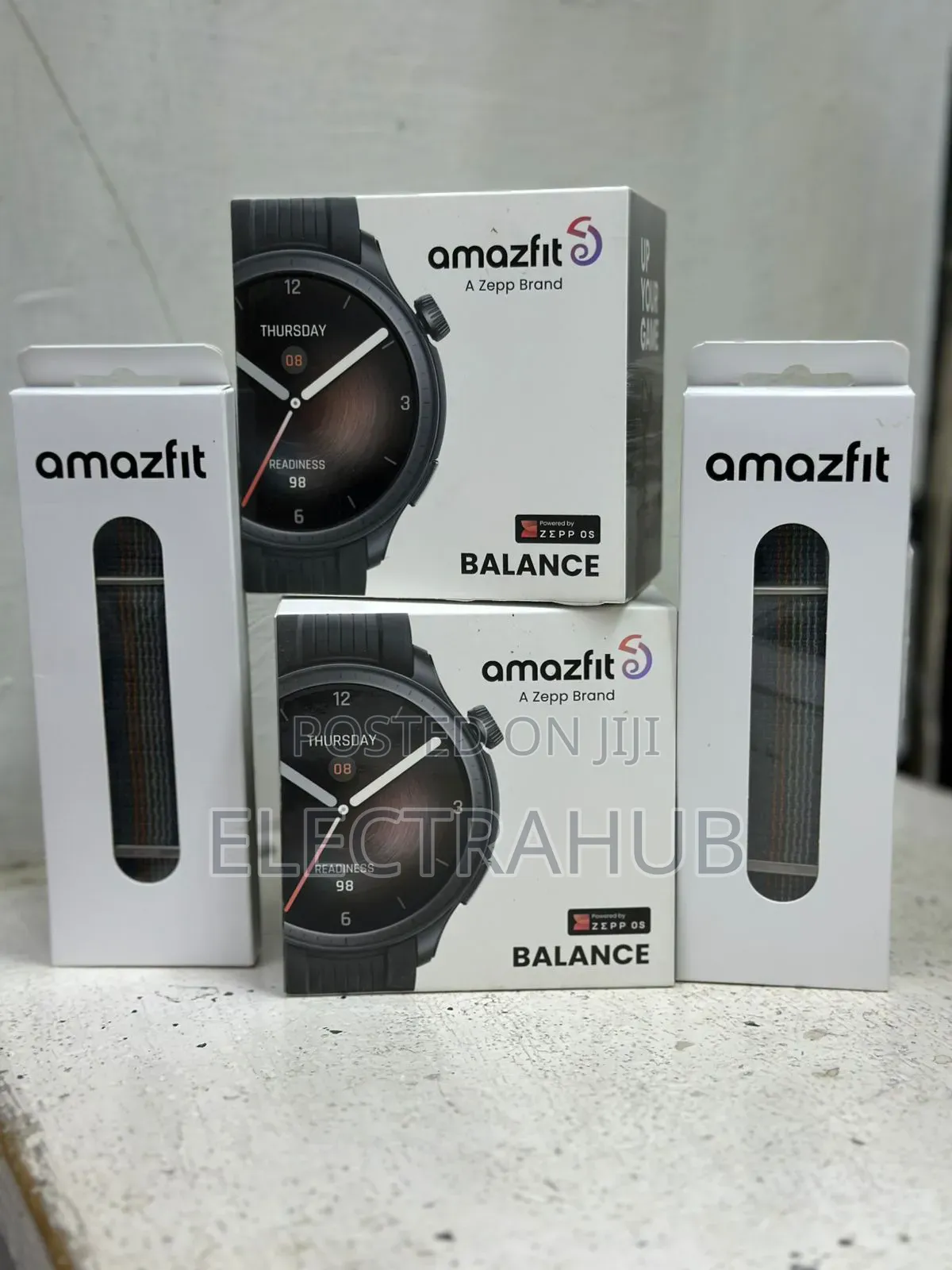 Amazfit Balance Watch Plus Extra Straps New Sealed in Shop
