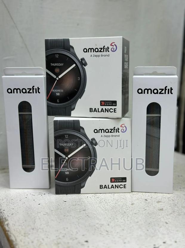 Amazfit Balance Watch Plus Extra Straps New Sealed in Shop