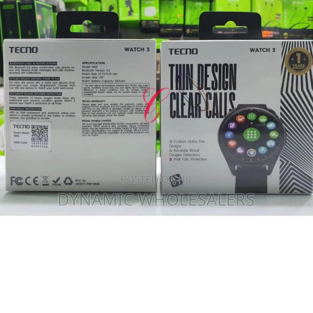 Tecno TSP-W03 Watch 3 Smart Watch - thumbnail 2