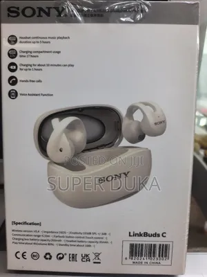 Sony Bluetooth Linkbuds C.Wireless Ear Clip Type