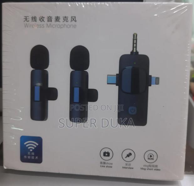 Wireless Lavalier.Type C,iPhone,3.5mm Plug N Play Microphone - main view
