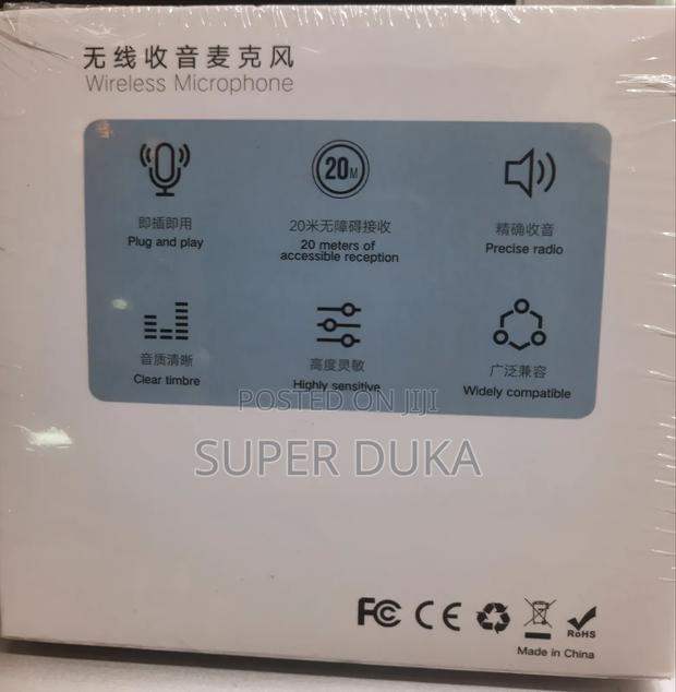 Wireless Lavalier.Type C,iPhone,3.5mm Plug N Play Microphone - thumbnail 2