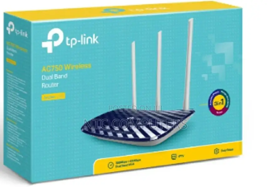 Tp-Link Archer C20 Ac750 Dual-Band Wi-Fi Router