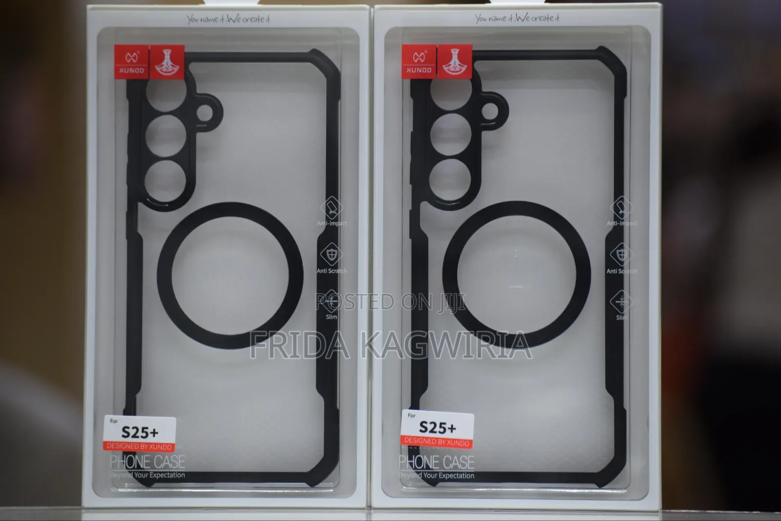 Xundd Shockproof Clear Back Cover For Samsung Galaxy S25+