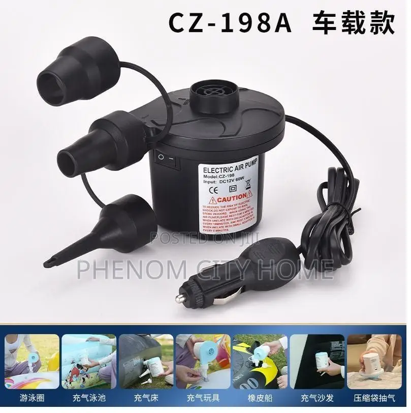 Electric Air Pump for Car Inflatables