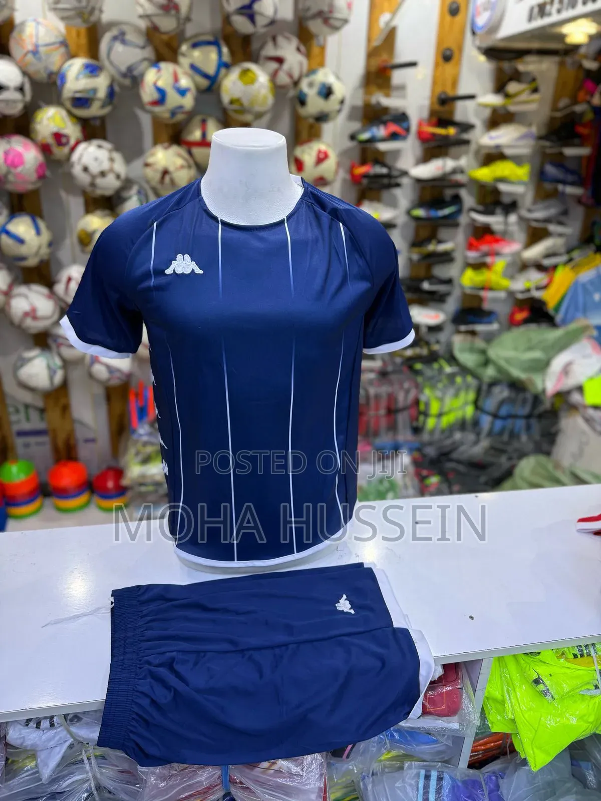 Navy Blue Kappa Football Jerseys