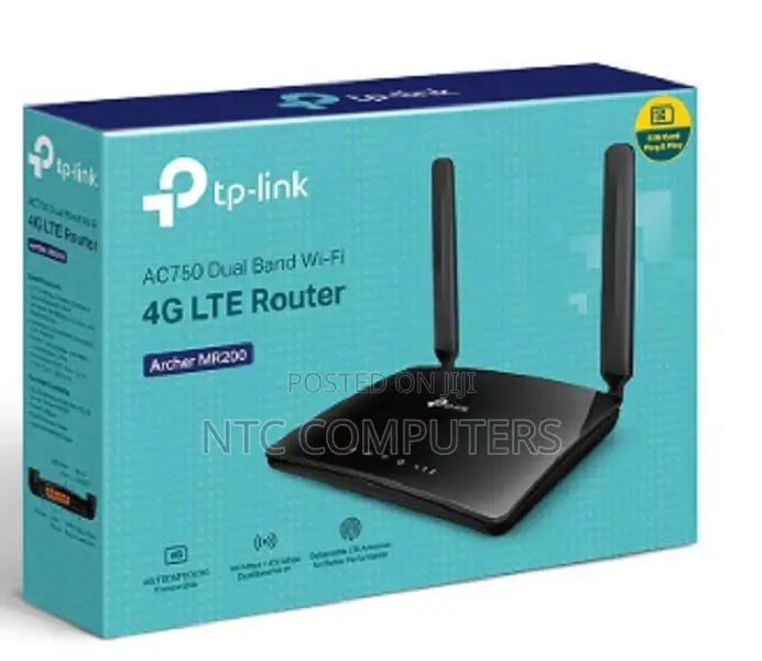 Tp-Link Archer Mr200 Ac750 Wireless Dual Band 4g Lte Router