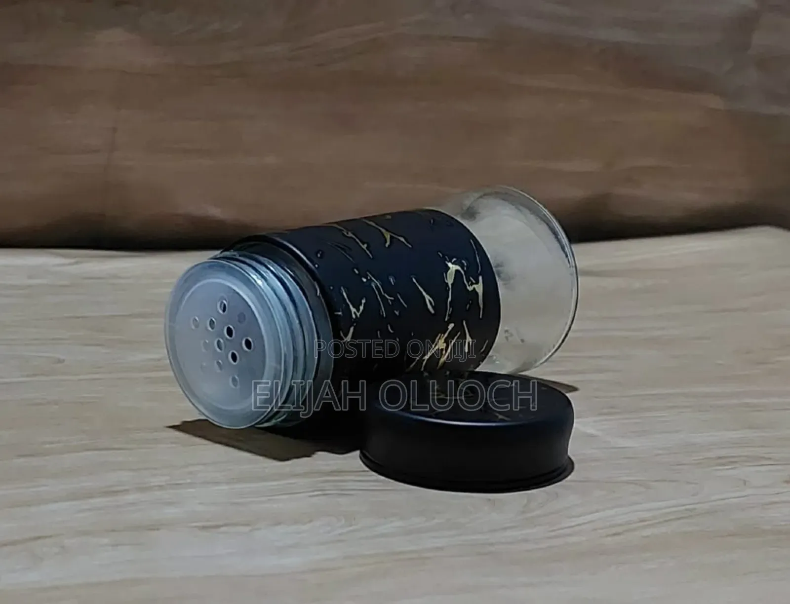 Unique Glass Salt Shakers With Protective Decorative Cover