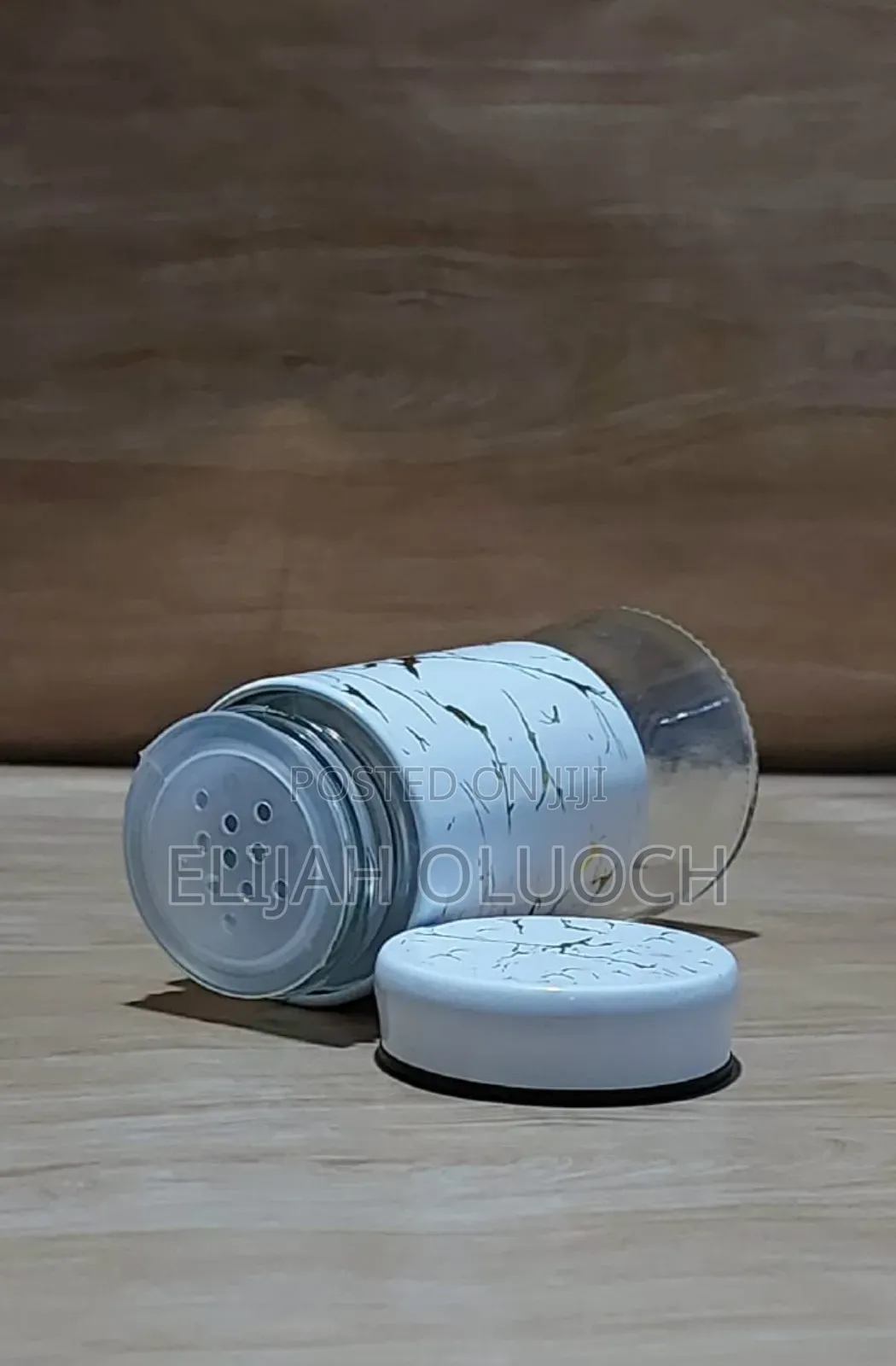 Unique Glass Salt Shakers With Protective Decorative Cover