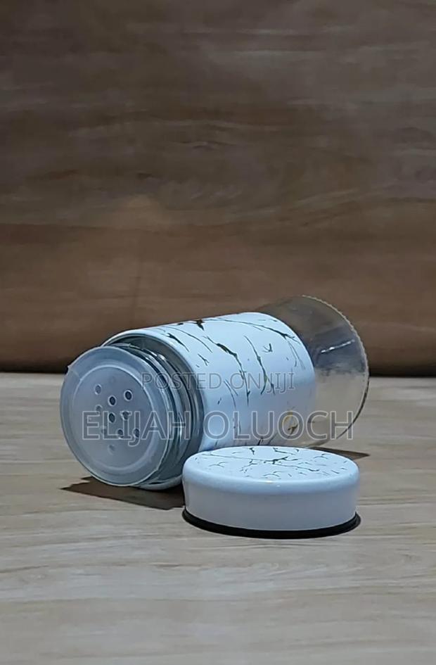 Unique Glass Salt Shakers With Protective Decorative Cover - thumbnail 4