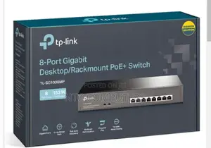 Tp-Link Tl-Sg1008mp 8-Port Gigabit Desktop/Rackmount Switc