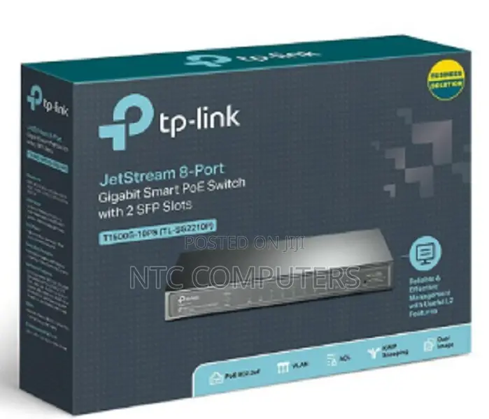 Tp-Link Jetstream Gigabit Smart Poe Switch Tl-Sg2210p