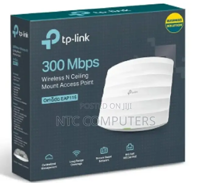<<Tp-Link Eap115 300 MBPS Ceiling Mount Wi-Fi Access ??Point