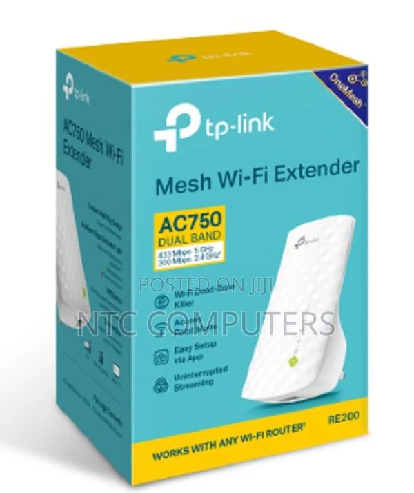 Tp-Link Re200 Ac750 Mesh Wi-Fi Range Extender - thumbnail 2