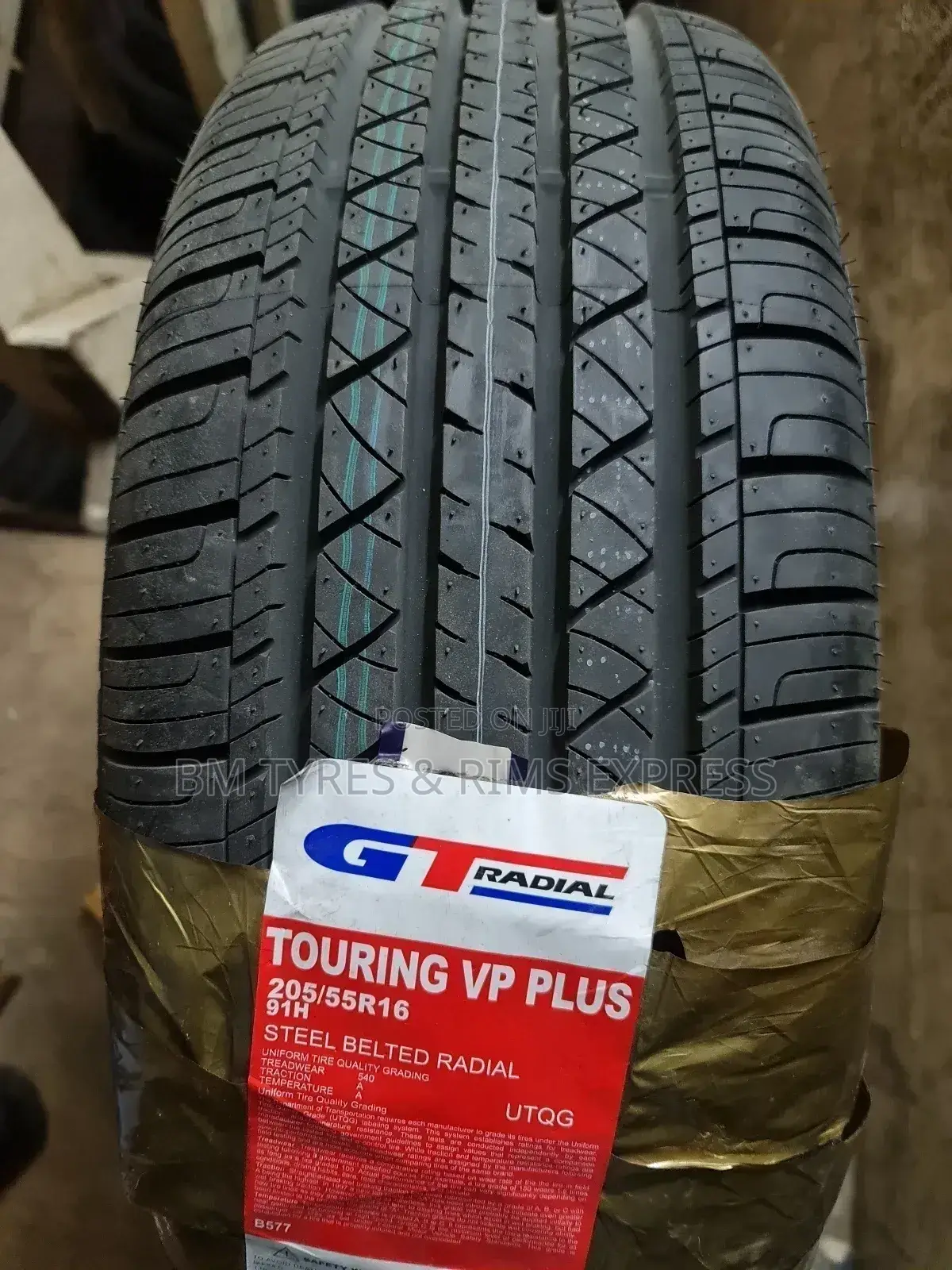 205 /55 R16 GT TYRES (Indonesia)